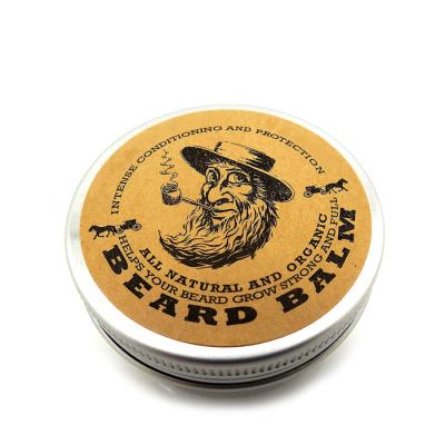 China Private Label OEM 100% ODM Replenishing Natural Beard Balm Sculpt and Smooth Nourishing Balm with Beard Oil for sale