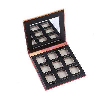 China Factory Wholesale Recyclable Containers Eyeshadow Cosmetics Empty Eyeshadow Palette Packaging Box for sale