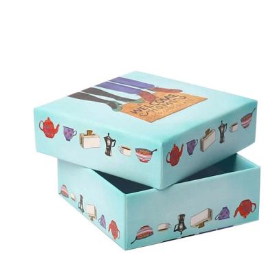 China Disposable Box Square Cartoon Gift Box Exquisite Wedding Wedding Candy Box With Logo Printing for sale