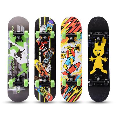 China Youth Directly Sale 4 Wheel Anti Slip Mini Skateboard Surf Skateboard Deck Factory Custom for sale