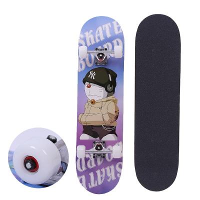 China Youth Fast Speed ​​Anti Skid Maple Griptape Scooter Skateboard Concave Adults Kids Skateboard for sale