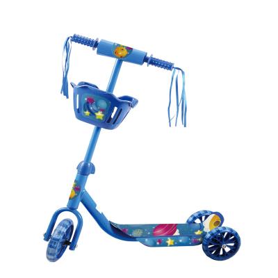 China Child China Top Selling Scooter Adjustable Height Balance 3 Wheel Children Foot Scooter For 3-6 Years Old Kid for sale