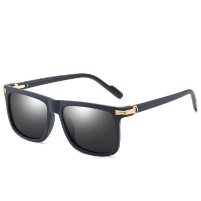 China Fashion Sunglasses New Design Best Selling TR90 Material Elliptical Frame Polarized Sunglasses For Men for sale