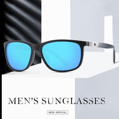 China Spring Hinge Sunglasses 2039 European New Fashion Sunglasses And American Retro Polarized Sunglasses Men's TR Frame Border Recycling Sunglasses for sale