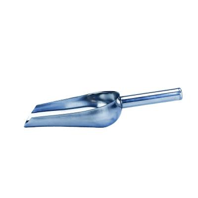 China Multifunctional Different Sizes Viable Round Bottom Food Scoop Stainless Steel Ice Shovel for sale