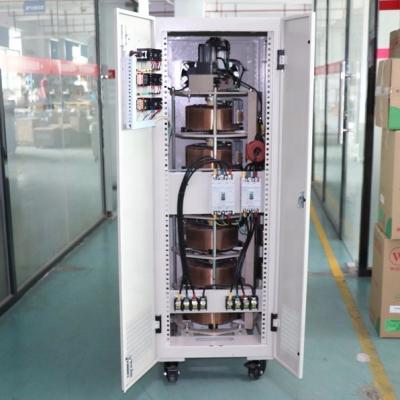 China SVC 100kva Three Phase Adjustable Variac 0-456v AC Voltage Regulator for sale