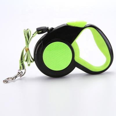 China Factory Direct Sale Antomtic Viable 3m Retractable Pet Reflective Leash 5m 8m Lengthen Dog Reflective Leash for sale