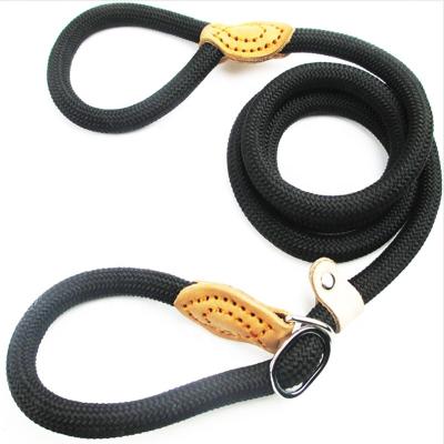 China Factory Direct Selling Viable Retractable Dog Rope Dog Collar And Leash Nylon Climbing Set 1.5/1.8/2.5m Dog Training P Rope Leash for sale