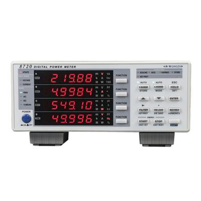 China Supply Broadband 8720 0.5-2khz Electric Power And Energy Single Phase Tester 8720 for sale