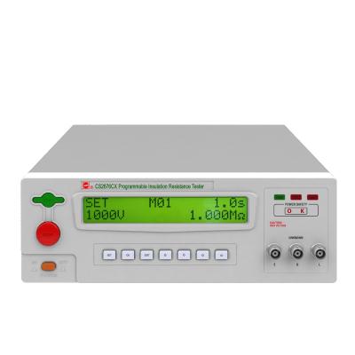 China Wholesale Programmable CS2676CX Insulation Resistance Tester / CS2676CX High Resistance Meter for sale