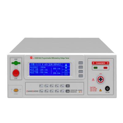 China changsheng CS9914AX AC withstand voltage tester 5KV/100mA conform to iec61010-1 CS9914AX for sale