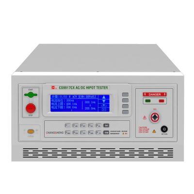 China changsheng CS9917CX AC/DC programmable withstand voltage tester 0-10kv 450mm*550mm*220mm for sale