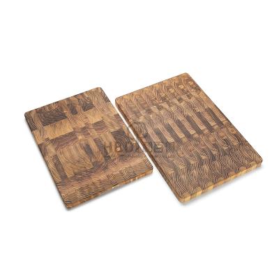 China Sustainable Large Reversible Universal Teak Wood Cutting Cutting Board for sale