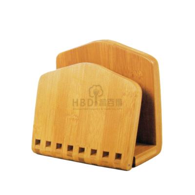 China Contemporary Free Standing Adjustable Wooden Bamboo Expandable Paper Towel Holder for sale