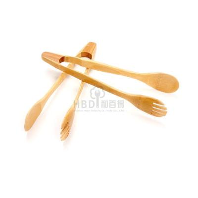 China Promotion Viable Cheap Simple Kitchen Factory Bamboo Tongs for sale