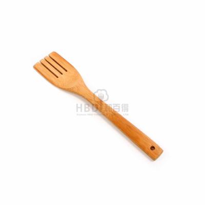 China Custom Stocked Kitchen Grade Food-Safe Wooden Spatula Cookware Bamboo Utensils for sale