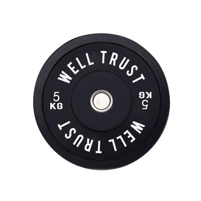 China Durable / Free of Smell / High Quality Rubber Bumper Plates Professional Rubber Bumper Plates Fitness Weight Plates WellTrust for sale