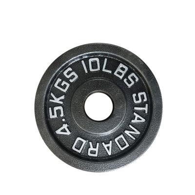 China Durable/Smell Free/High Quality WellTrust Fitness Cast Iron Free Weights Powerlifting Cast Iron Surface Plates Weight Lifting Qeight Plates for sale