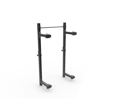 China WellTrust Professional Wall Mounted Squat Rack Power Safe/Strong/Durable Half Cabinet Power Rack for sale