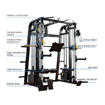 China Multi Function Blacksmith Machine WellTrust Home Fitness Gym Blacksmith Machine Commercial Cross Trainer Safe/Strong/Durable g12 for sale