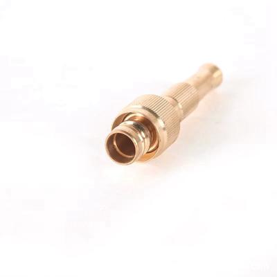 China Various brass promotional goods using water mist spray nozzle along for plastic pipes for sale