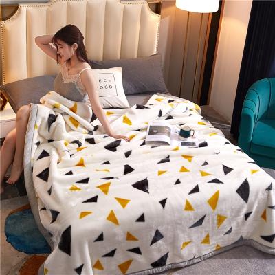 China Anti-Static Wholesale New Design Raschel Blankets 2 ply Comfortable Fleece Blankets Hot Sale Raschel Mink Blanket for sale