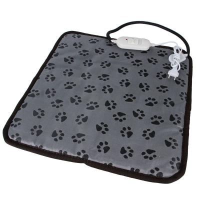 China Waterproof Waterproof Electric Pet Heated Pad Dog Blanket Bed Warmer Mat For Dogs & Cats for sale