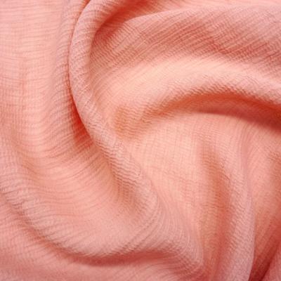 China H515 fashion design sheer hotsale,bubble,blend,ply,breathable,colorfull rayon material nylon chiffon fabric for sale