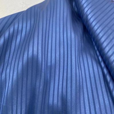 China 2021 new product stripe jacquard fabric brocade satin stretch woven fabric for women dress 1899 for sale