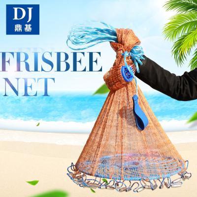 China The high-strength fishing net tire china cast net tire line cast net with frisbee for sale