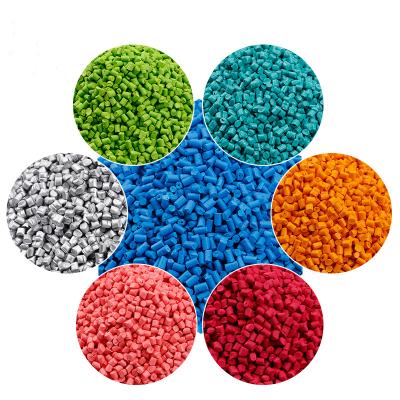 China Injection Molding Plastic HDPE Flame Retardant Color Masterbatch For Injection for sale