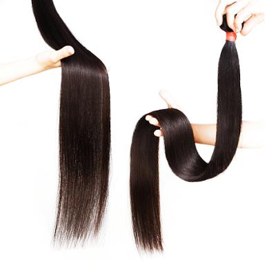 China Brazilian Straight Hair Bundles Thick Hair Long 30 40 Inch 1 3 4 Bundles For Color Women Hair Extensions for sale