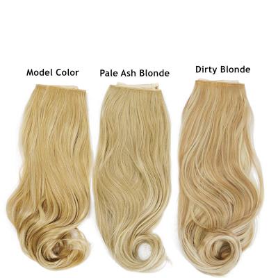 China Body Wave Keratin 100 Hair Body Wave #2 Halo Hair Weft Premium Quality No Shedding Hair Extensions for sale