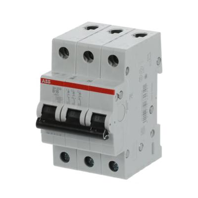 China ABB Miniature Circuit Breaker SH203-B16 - 3P - B - 16 A 3P - B - 16 A for sale