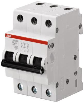 China ABB Miniature Circuit Breaker SH203-B25 - 3P - B - 25 A 3P - B - 25A for sale