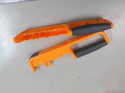 China Medical or Automotive 3D Plastic Double Injection Mold in Orange And Grey for sale