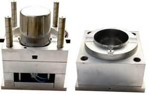 China Plastic bucket Injection Mould Tooling, 718, 2738, S136, single / multi cavity for sale