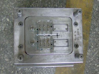 China OEM / ODM Hot / Cold Runner Double Injection Mold 2 Cavities Plastic Mold for sale