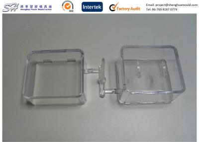 China Small Clear Plastic Container Polycarbonate Injection Molding S136 Hardened 48 ~ 50HRC for sale