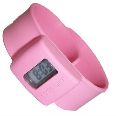 China Silicone Rubber Digital Watches for sale