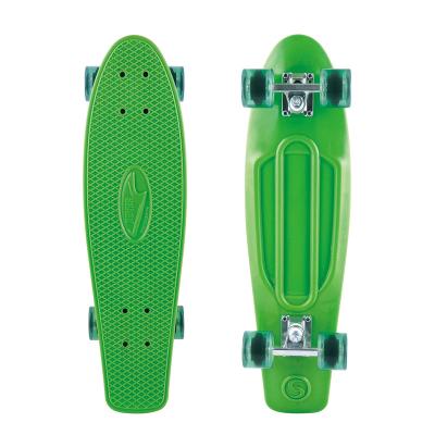 China Kid Fish 27 Inch Long Plastic Skateboard Regular Skateboard For Kids for sale