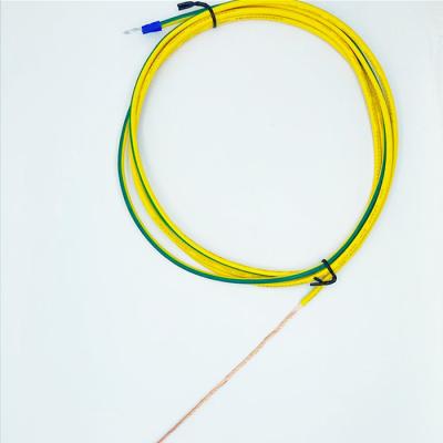 China Ground Wire 35mm2 35mm 50mm2 50mm Underground Wire Harness Ground Wire 35mm2 35mm 50mm2 50mm Yellow Green Copper Insulated Electrical Wire for sale