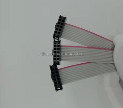 China COMPUTER FACTORY 2651 Flat Wire Harness Assembly 2.54mm/2.0mm/1.27mm Tinted Stripped Ribbon Cable Wire 30awg Wire Harness Assembly for sale