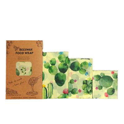 China Beeswax Food Wrap 100% Cotton Eco Friendly Natural Sustainable Bees Wax Food Wraps for sale