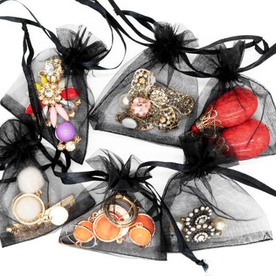 China Wholesale Eco Friendly Customize Jewelry , Gift , Cosmetics Organza Bags Christmas Bag for sale