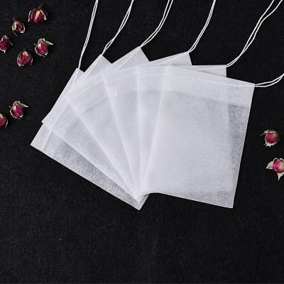 China BIODEGRADABLE Empty Drawstring Biodegradable Non Woven Fabric Polypropylene PP Bag / Best Tea Bags for sale