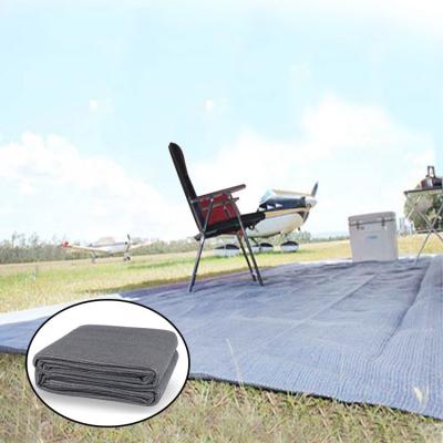 China Protect Grass 250 X 600cm 280g Knitted HDPE Mesh Outdoor Flooring Camping Flooring Mat for sale