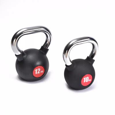 China Universal Hot sell fitness weight lifting cast Iron rubber kettlebells competition adjustable kettlebell set for sale