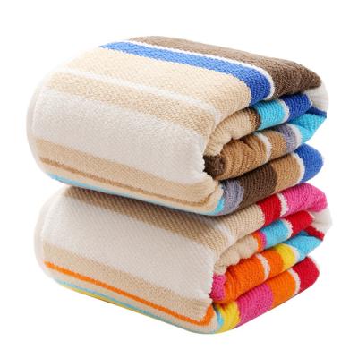 China Colorful 90*180cm Hotel Towel Cotton Bath Towel for sale