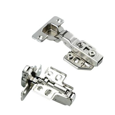 China Adjustable Cabinet Concealed Steel Door Hinge Hydraulic Hinge Clip On Soft Closing Furniture en venta